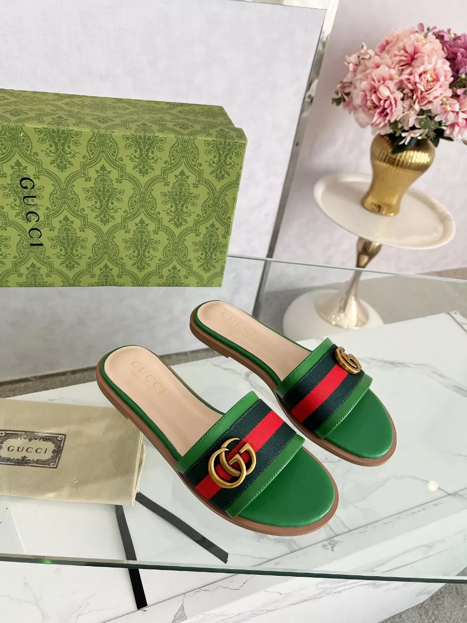 UrbanStyle 354 Gucci Slippers For Women
