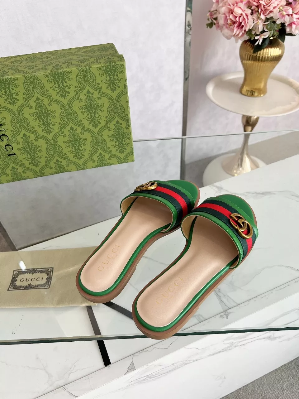 UrbanStyle 354 Gucci Slippers For Women