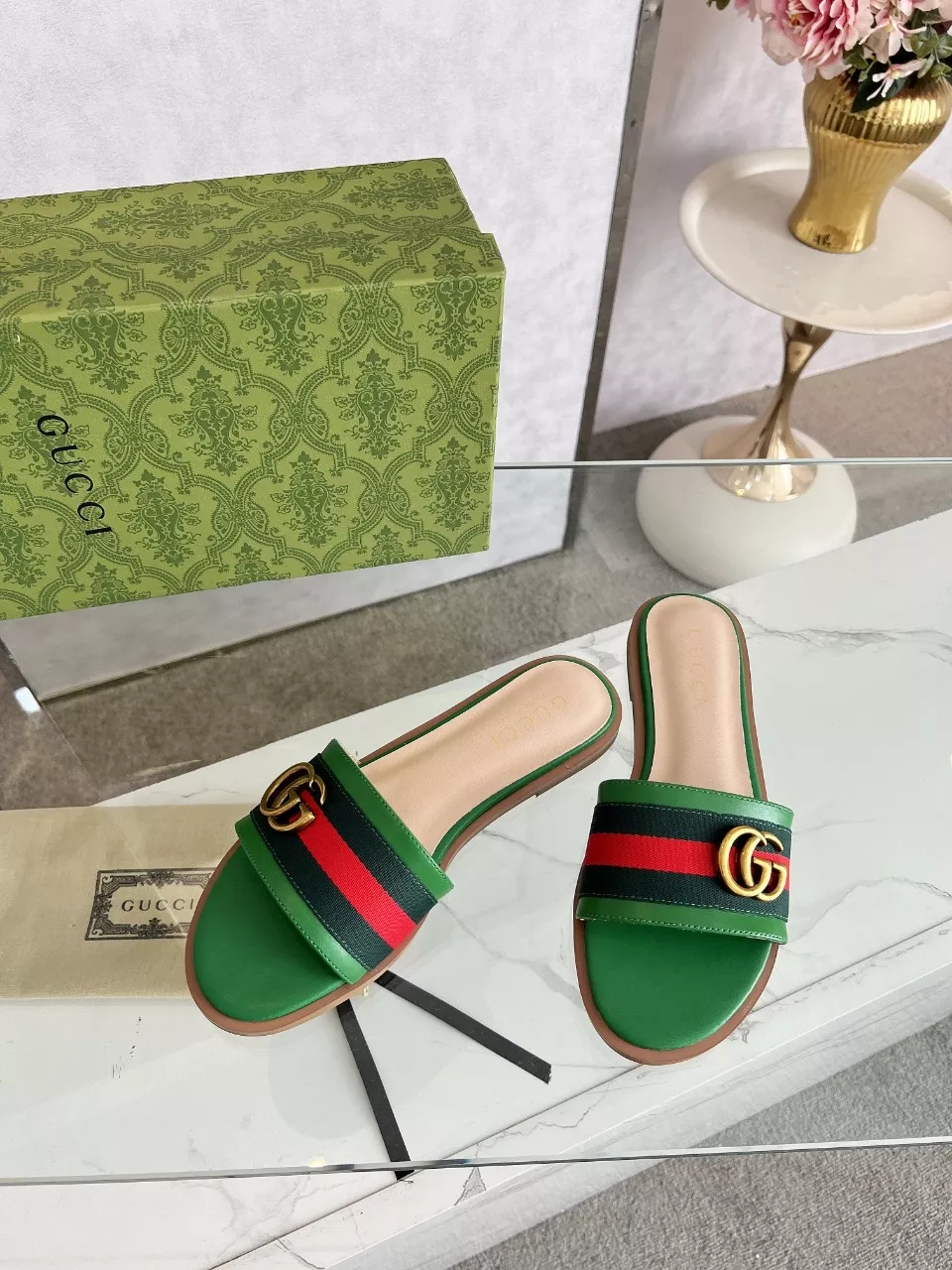 UrbanStyle 354 Gucci Slippers For Women