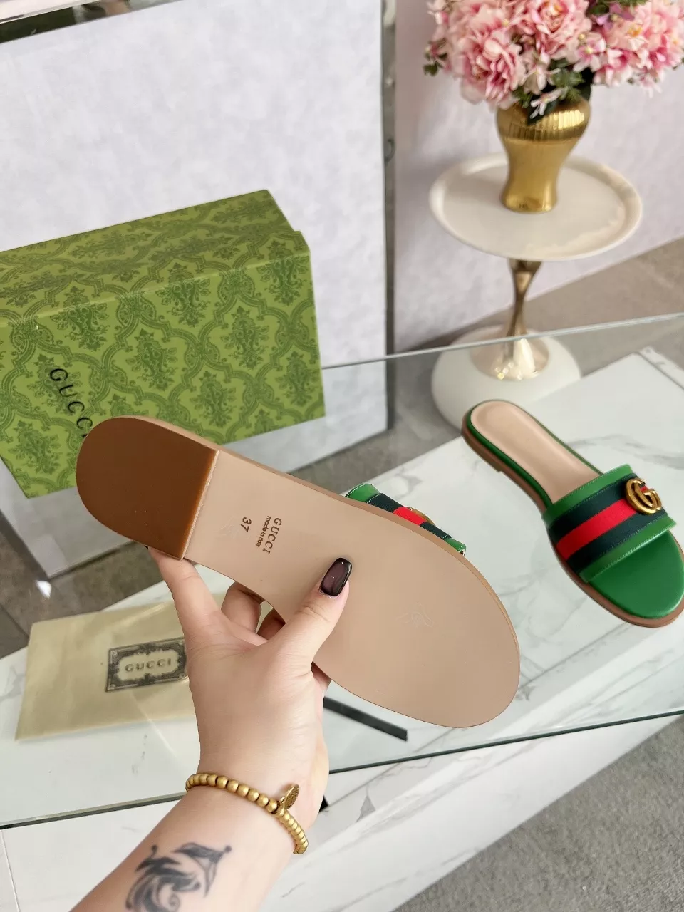 UrbanStyle 354 Gucci Slippers For Women