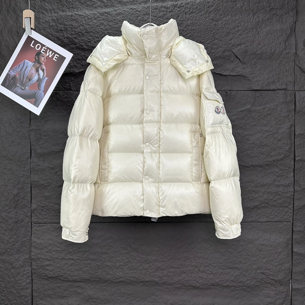 UrbanStyle 356 Moncler Down Feather Coat Long Sleeved For Unisex