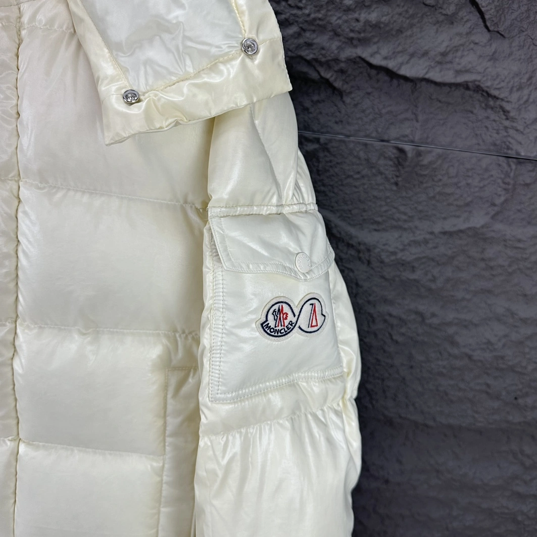 UrbanStyle 356 Moncler Down Feather Coat Long Sleeved For Unisex