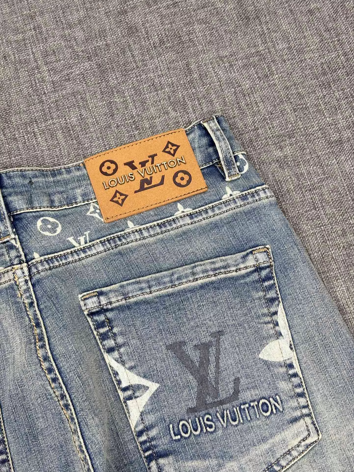 UrbanStyle 3641 Louis Vuitton LV Jeans For Men
