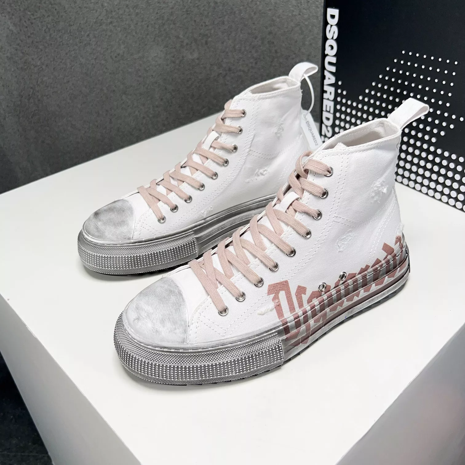 UrbanStyle 4275 Dsquared High Tops Shoes For Men