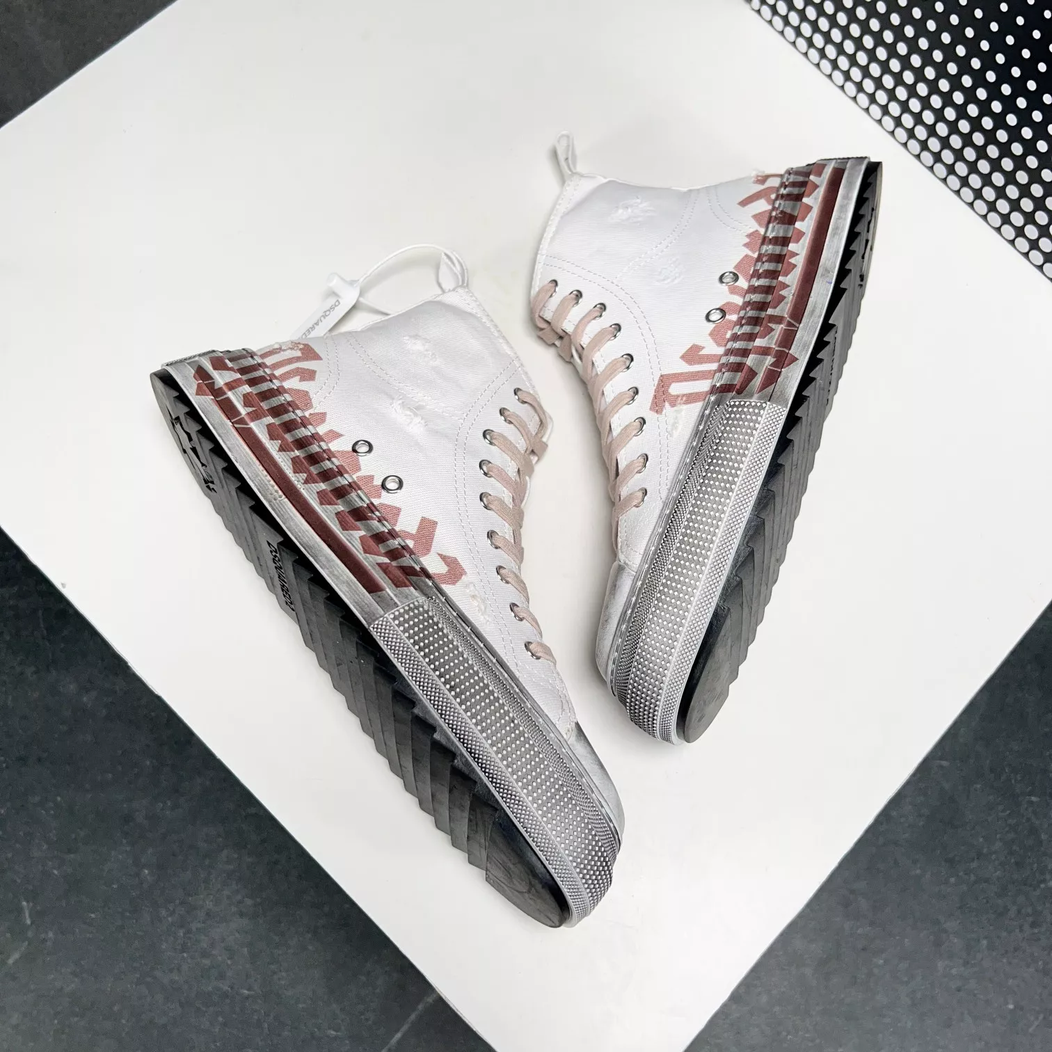 UrbanStyle 4275 Dsquared High Tops Shoes For Men