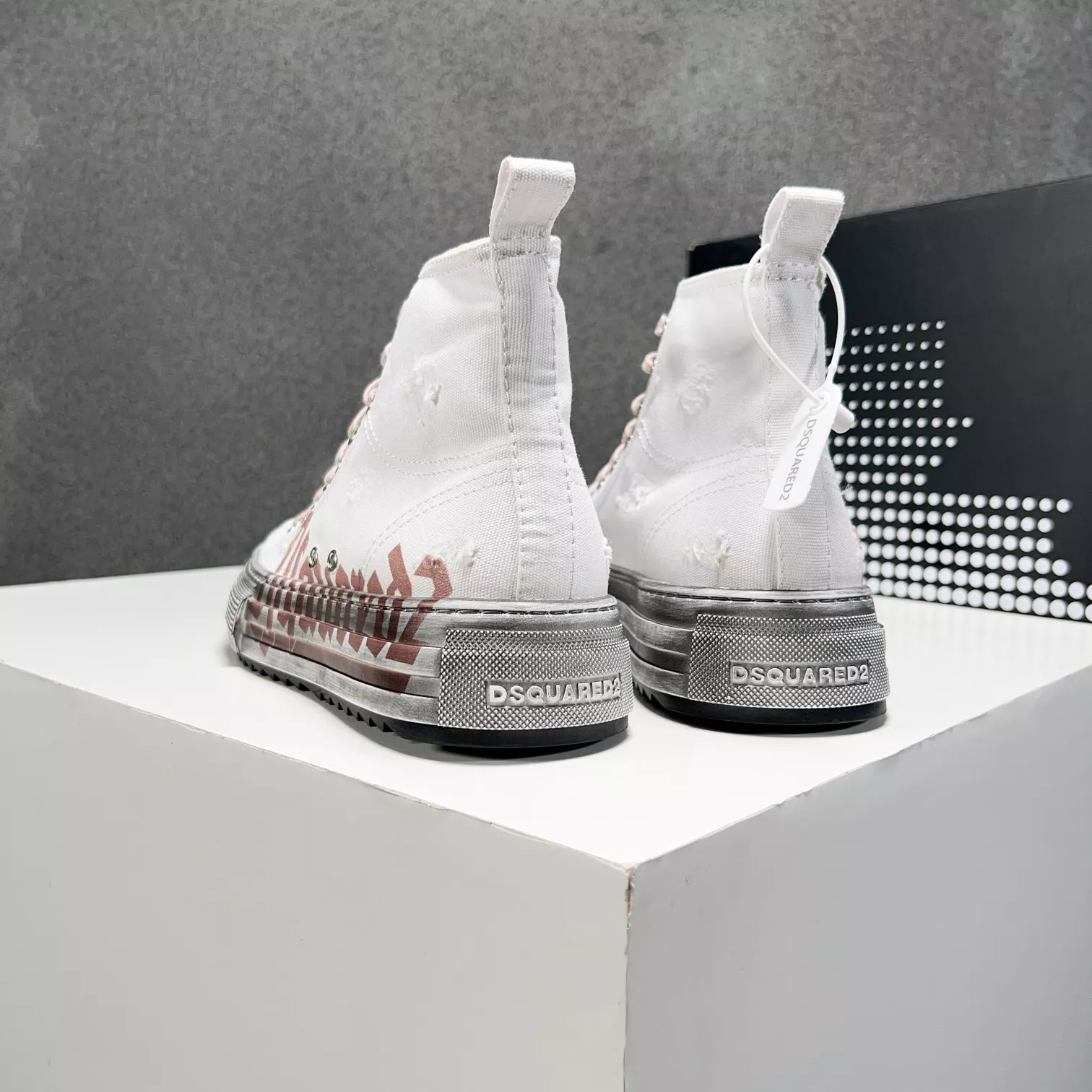 UrbanStyle 4275 Dsquared High Tops Shoes For Men