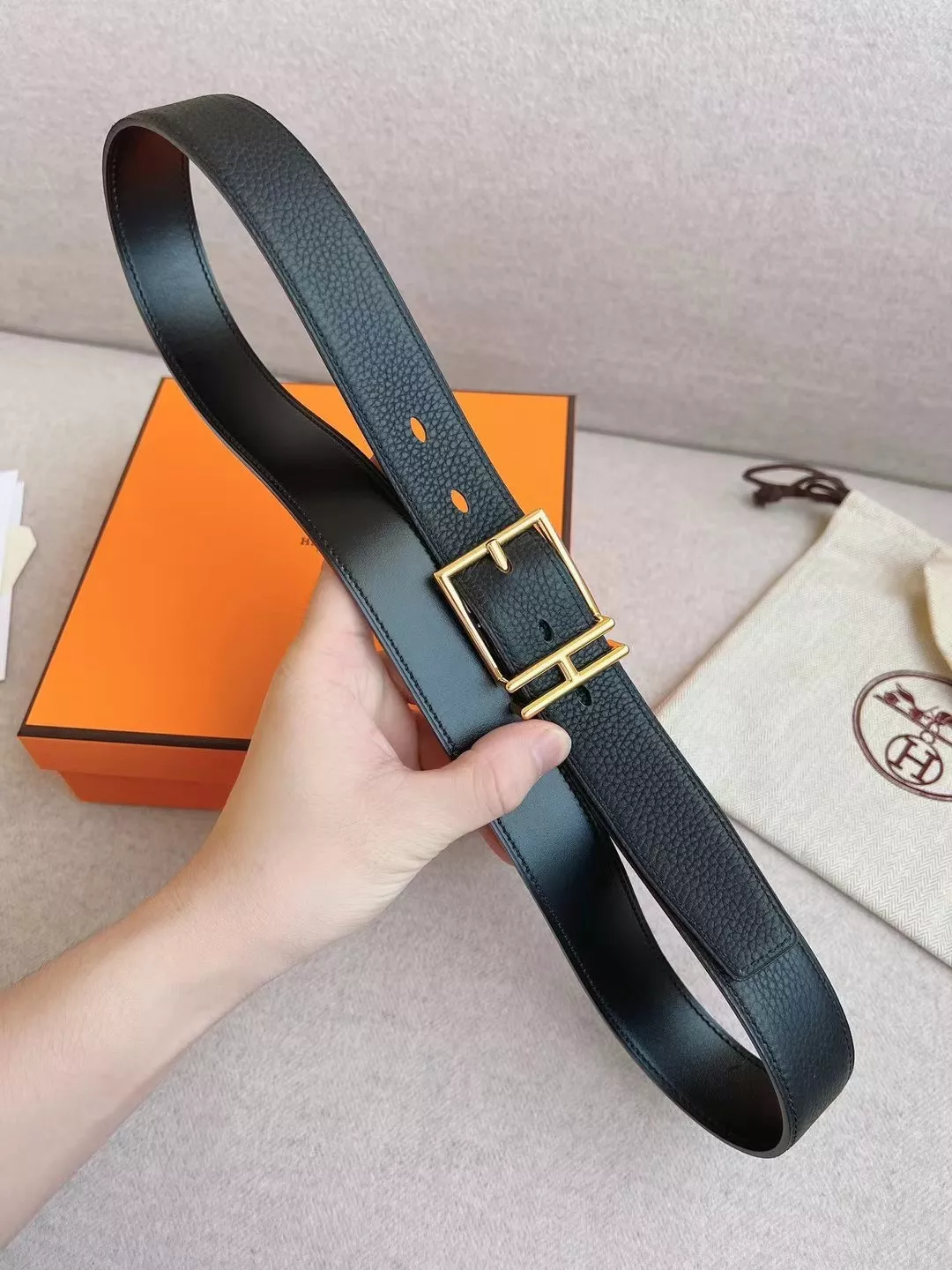 UrbanStyle 4362 Hermes AAA Quality Belts In 3.8cm For Unisex