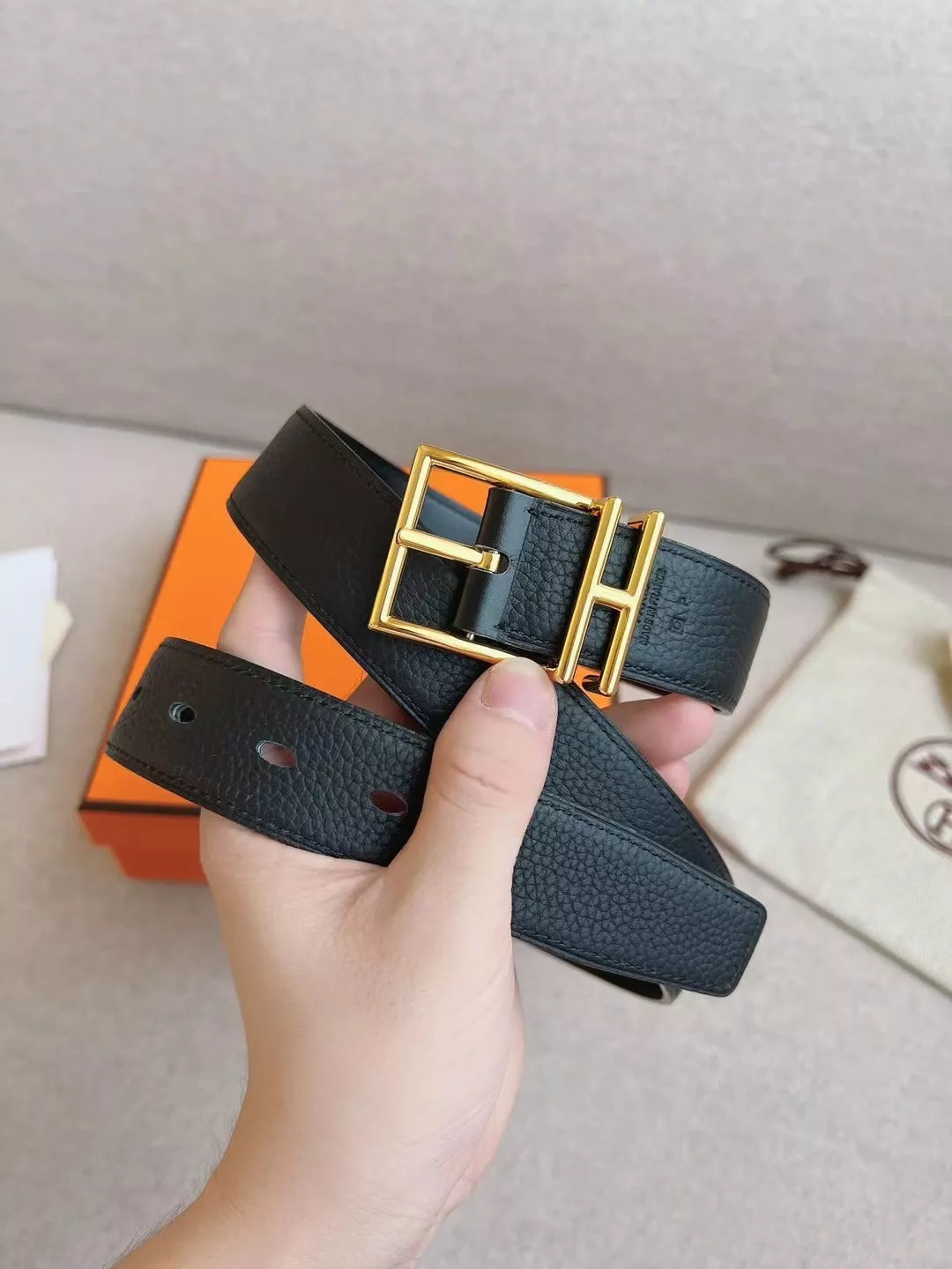 UrbanStyle 4362 Hermes AAA Quality Belts In 3.8cm For Unisex