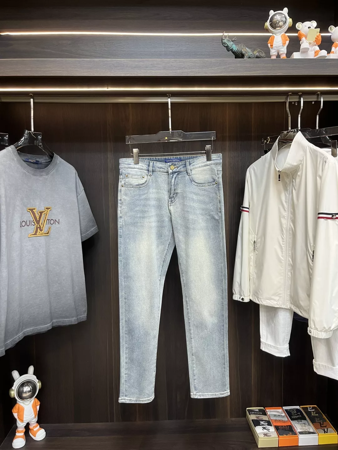 UrbanStyle 4765 Louis Vuitton LV Jeans For Men
