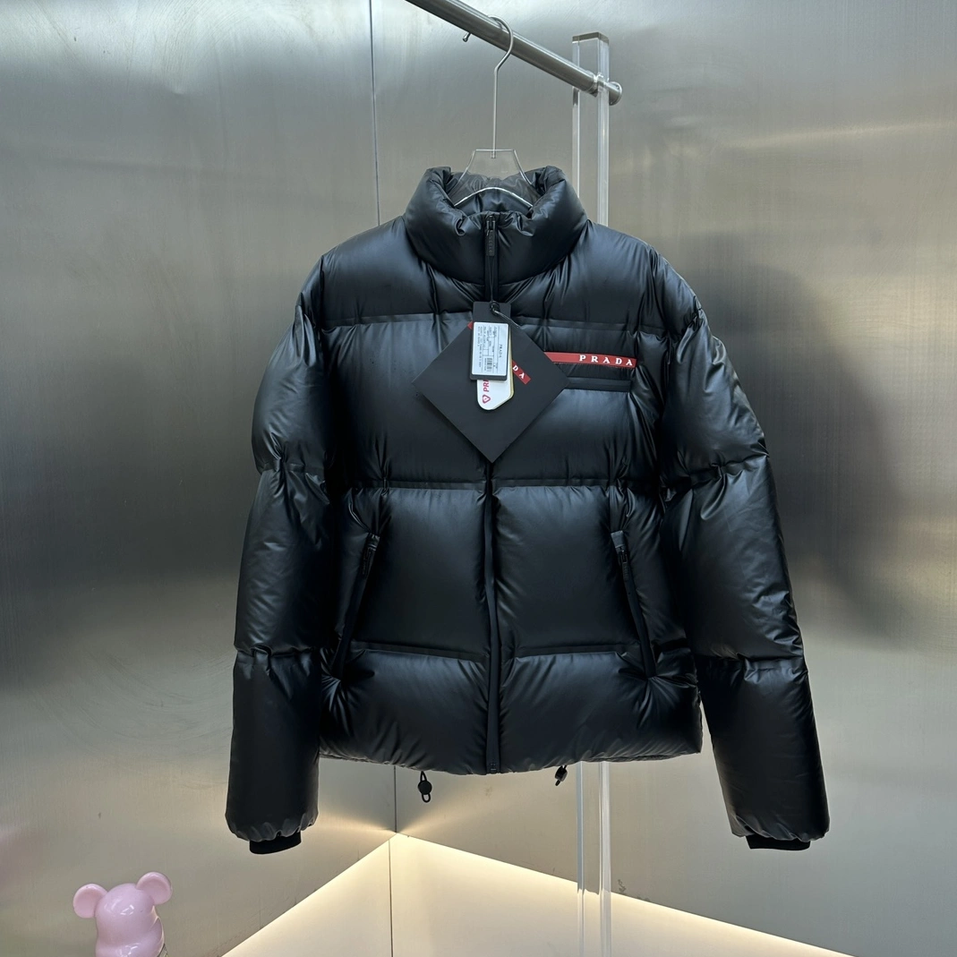 UrbanStyle 5041 Prada Down Feather Coat Long Sleeved For Unisex