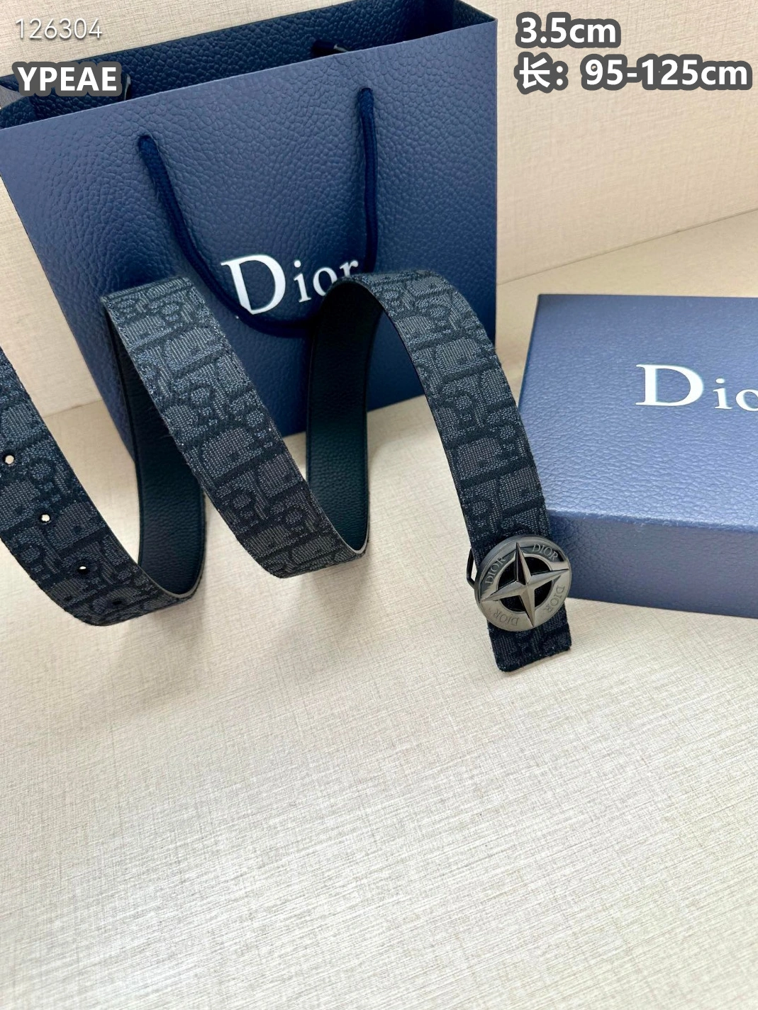 UrbanStyle 5212 Christian Dior AAA Quality Belts For Men