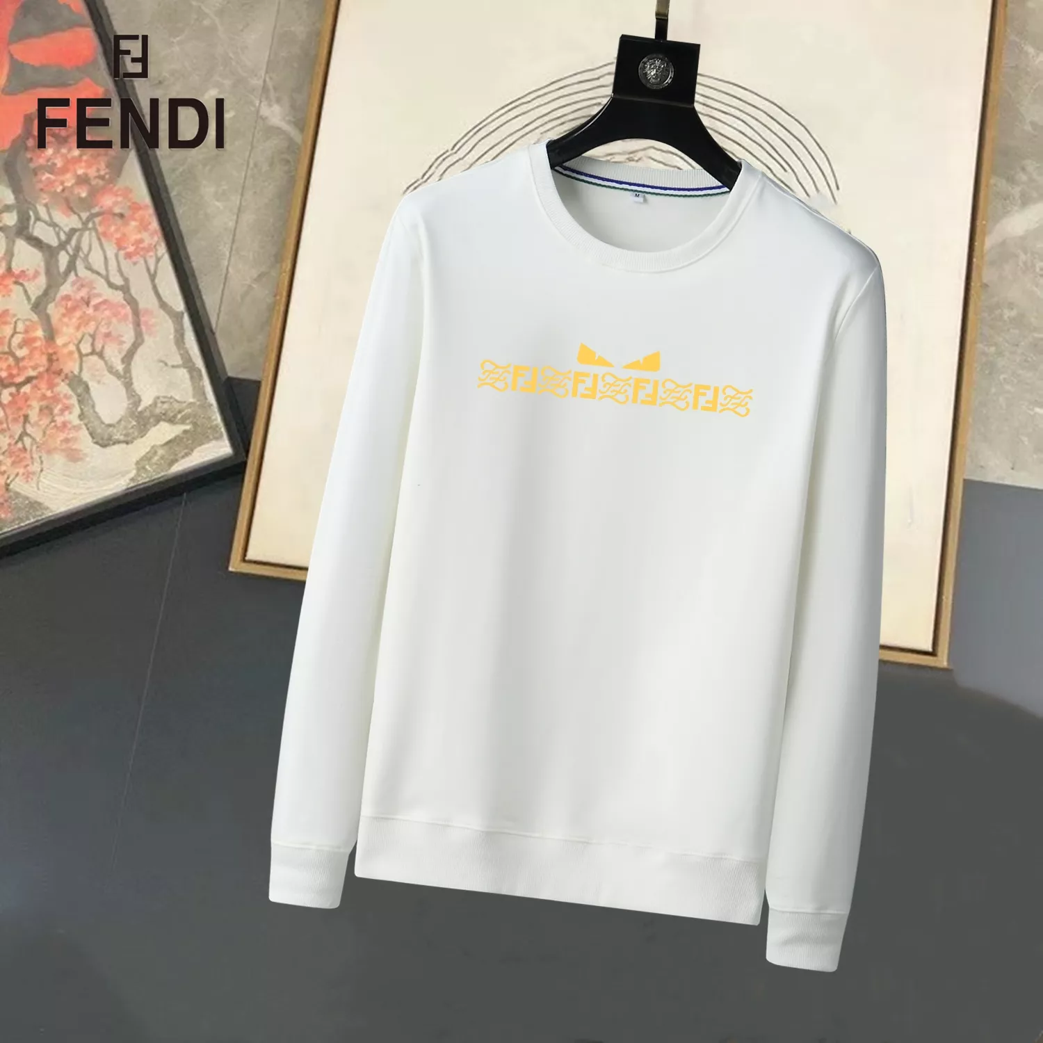 UrbanStyle 5864 Fendi Hoodies Long Sleeved For Men