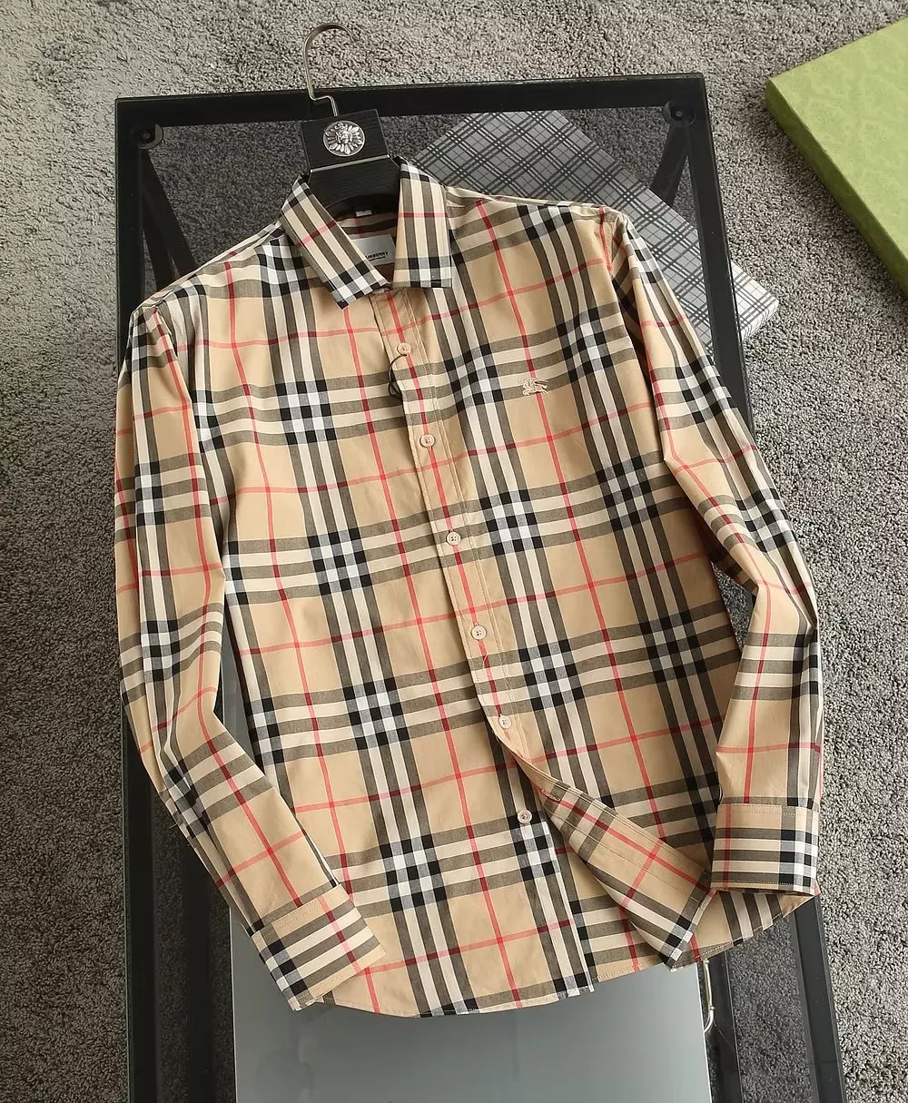UrbanStyle 5965 Burberry Shirts Long Sleeved For Men