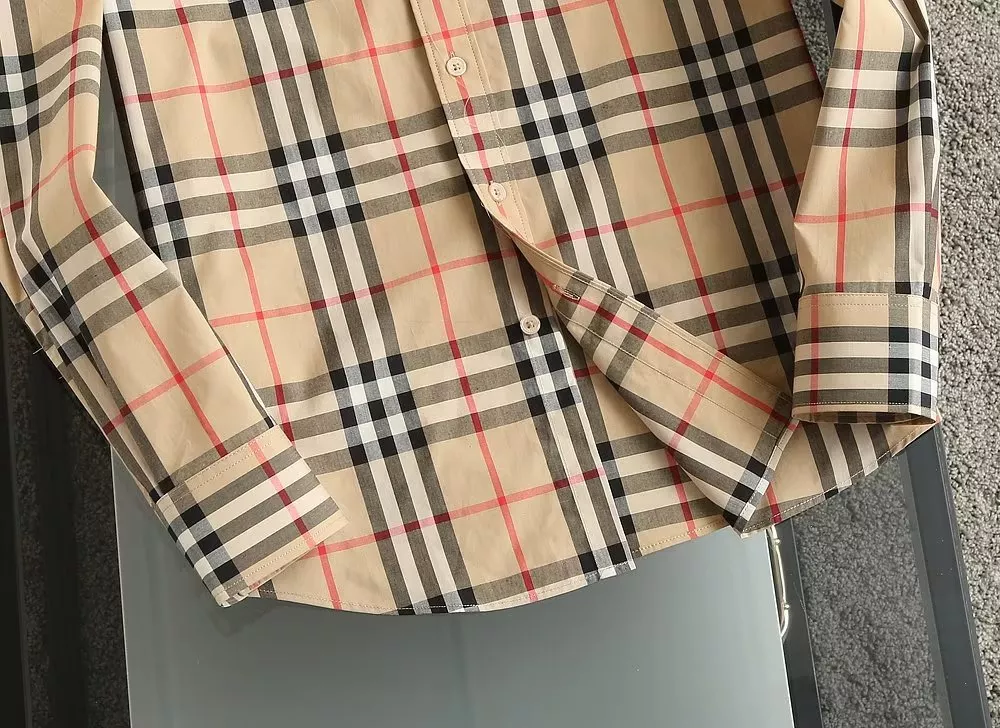 UrbanStyle 5965 Burberry Shirts Long Sleeved For Men
