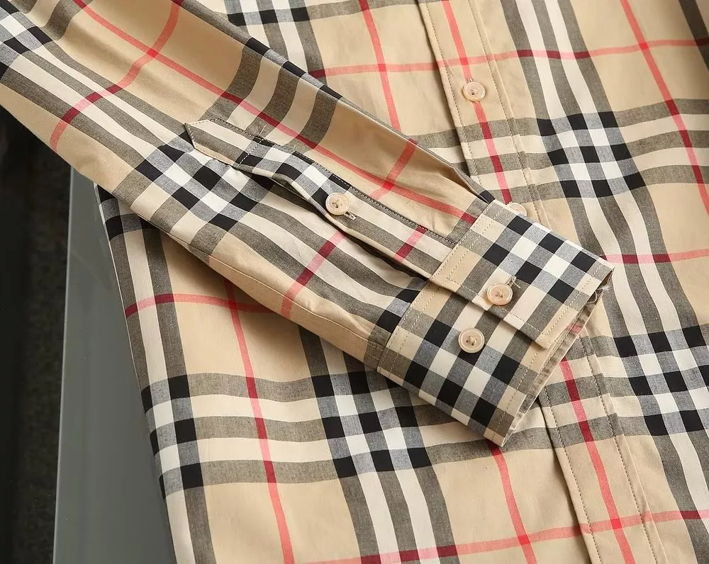 UrbanStyle 5965 Burberry Shirts Long Sleeved For Men