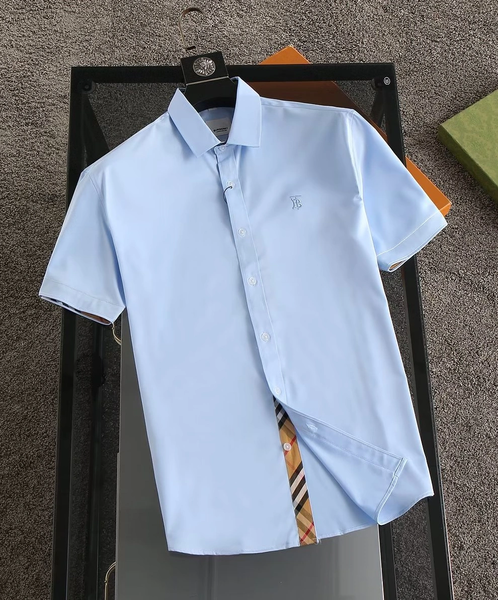 UrbanStyle 6265 Burberry Shirts Short Sleeved For Men