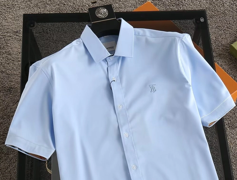 UrbanStyle 6265 Burberry Shirts Short Sleeved For Men