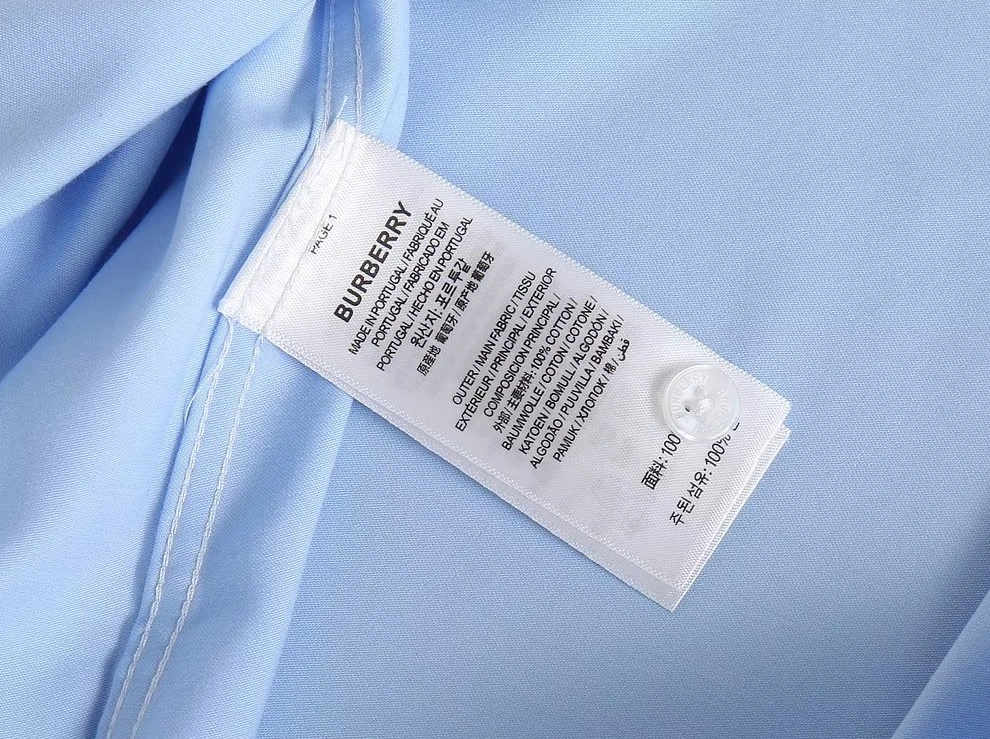 UrbanStyle 6265 Burberry Shirts Short Sleeved For Men