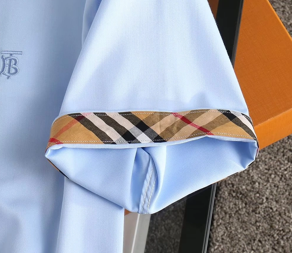 UrbanStyle 6265 Burberry Shirts Short Sleeved For Men