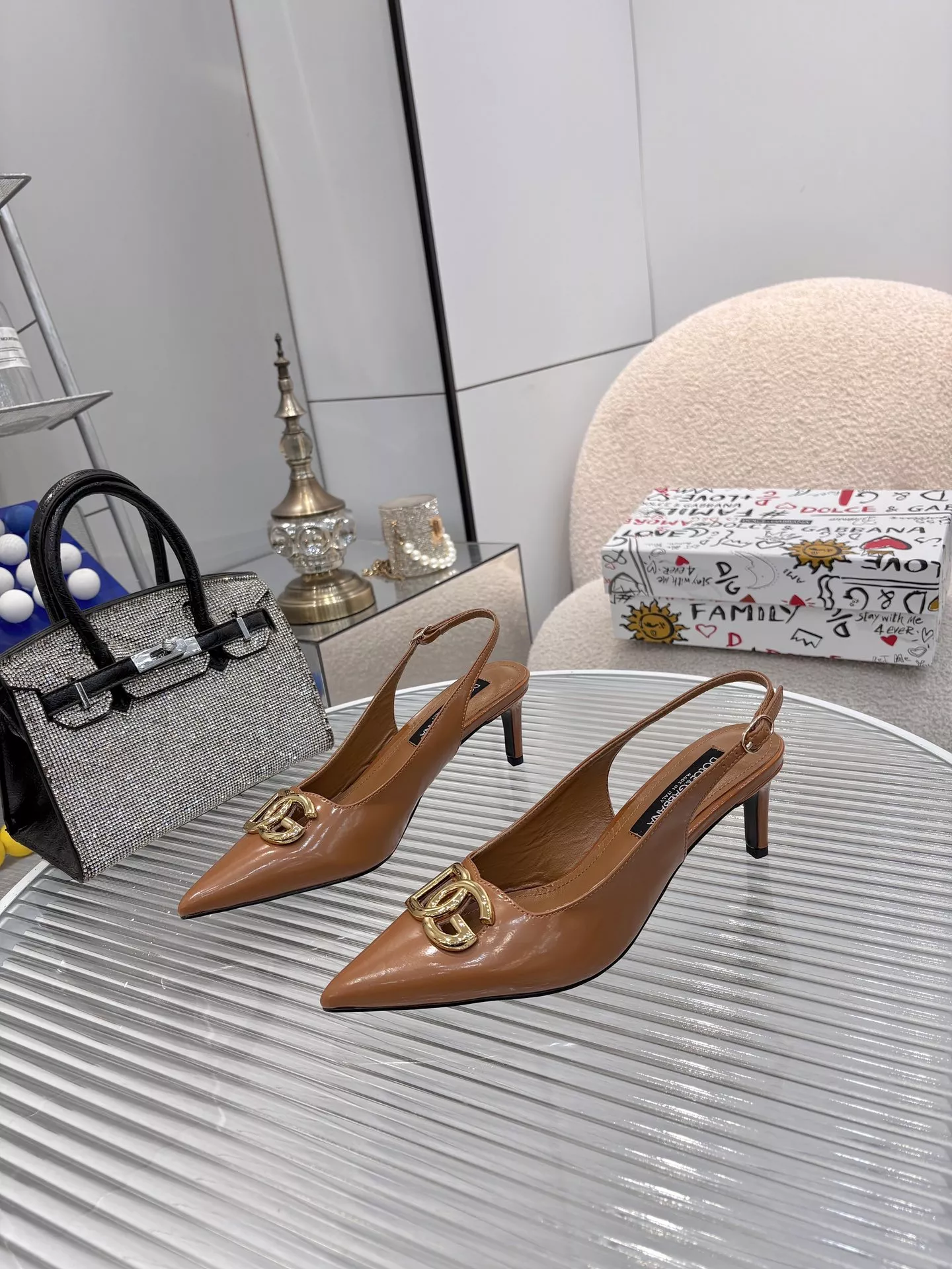 UrbanStyle 6400 Dolce & Gabbana D&G Slippers For Women