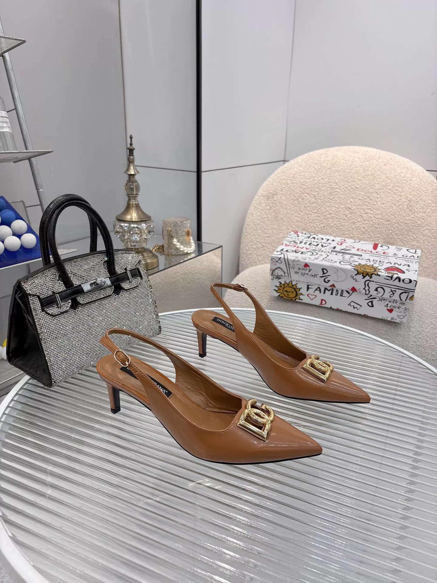 UrbanStyle 6400 Dolce & Gabbana D&G Slippers For Women