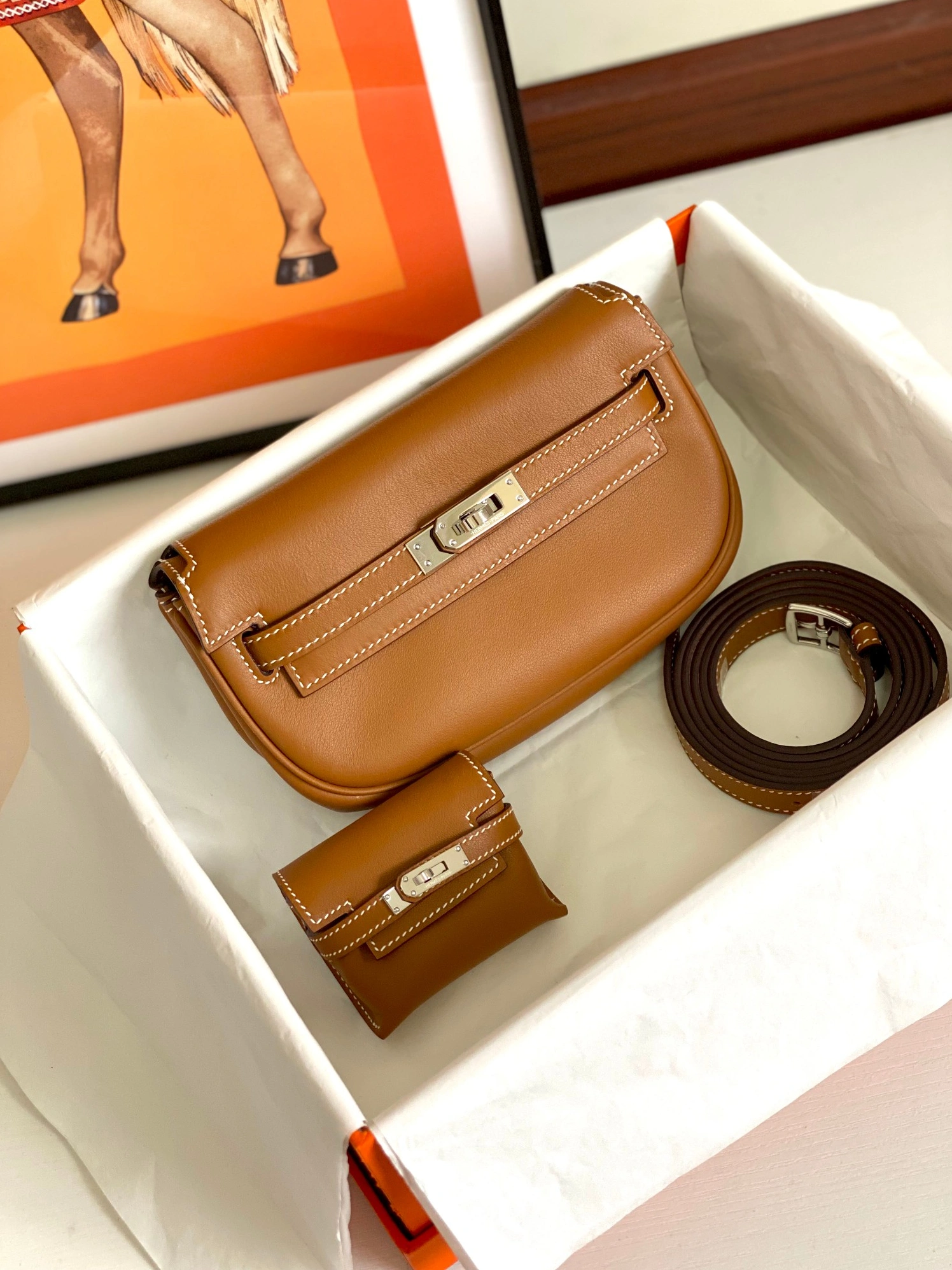 UrbanStyle 6430 Hermes AAA Quality Belt Bags For Women