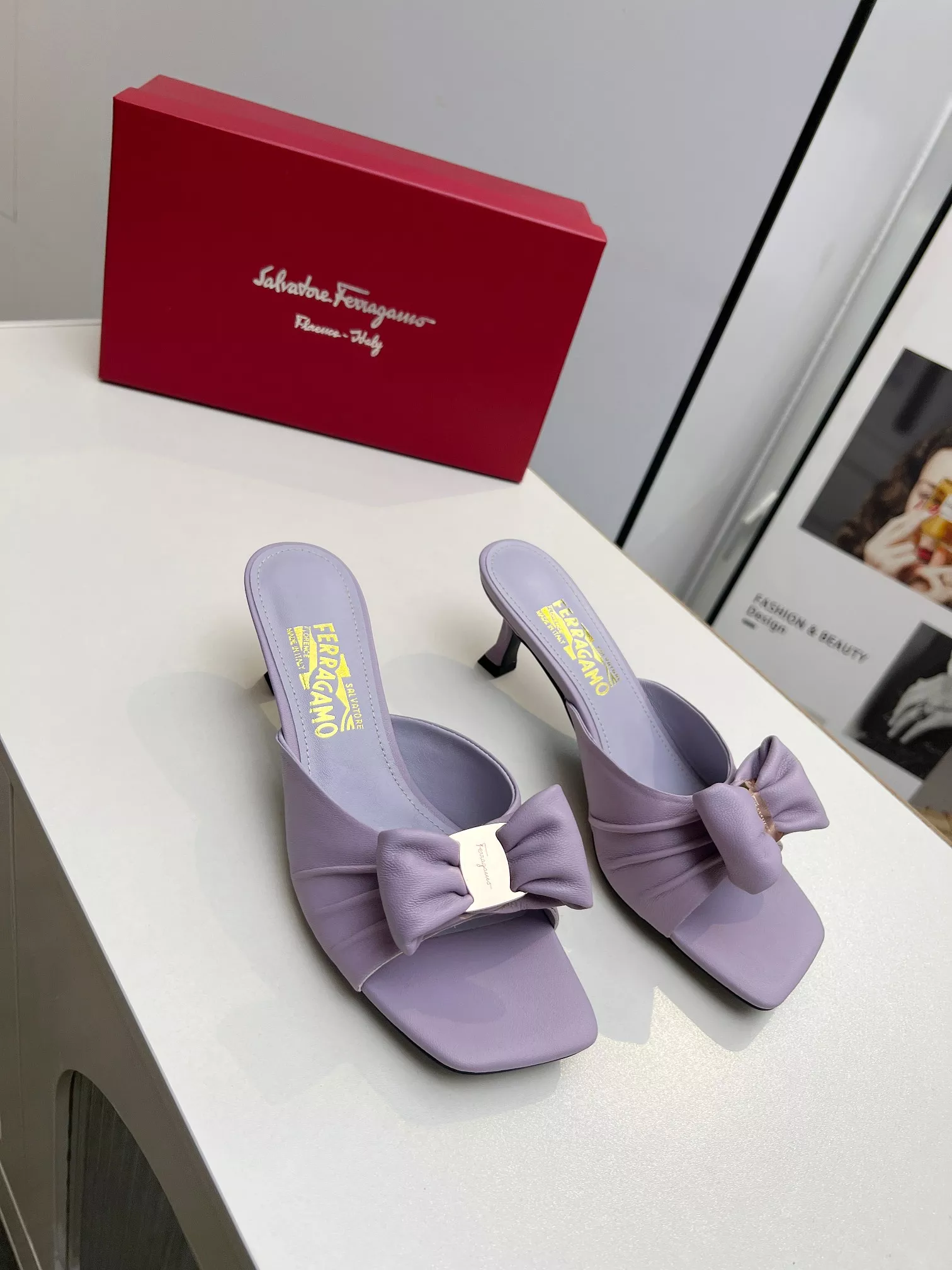 UrbanStyle 6550 Salvatore Ferragamo Slippers For Women