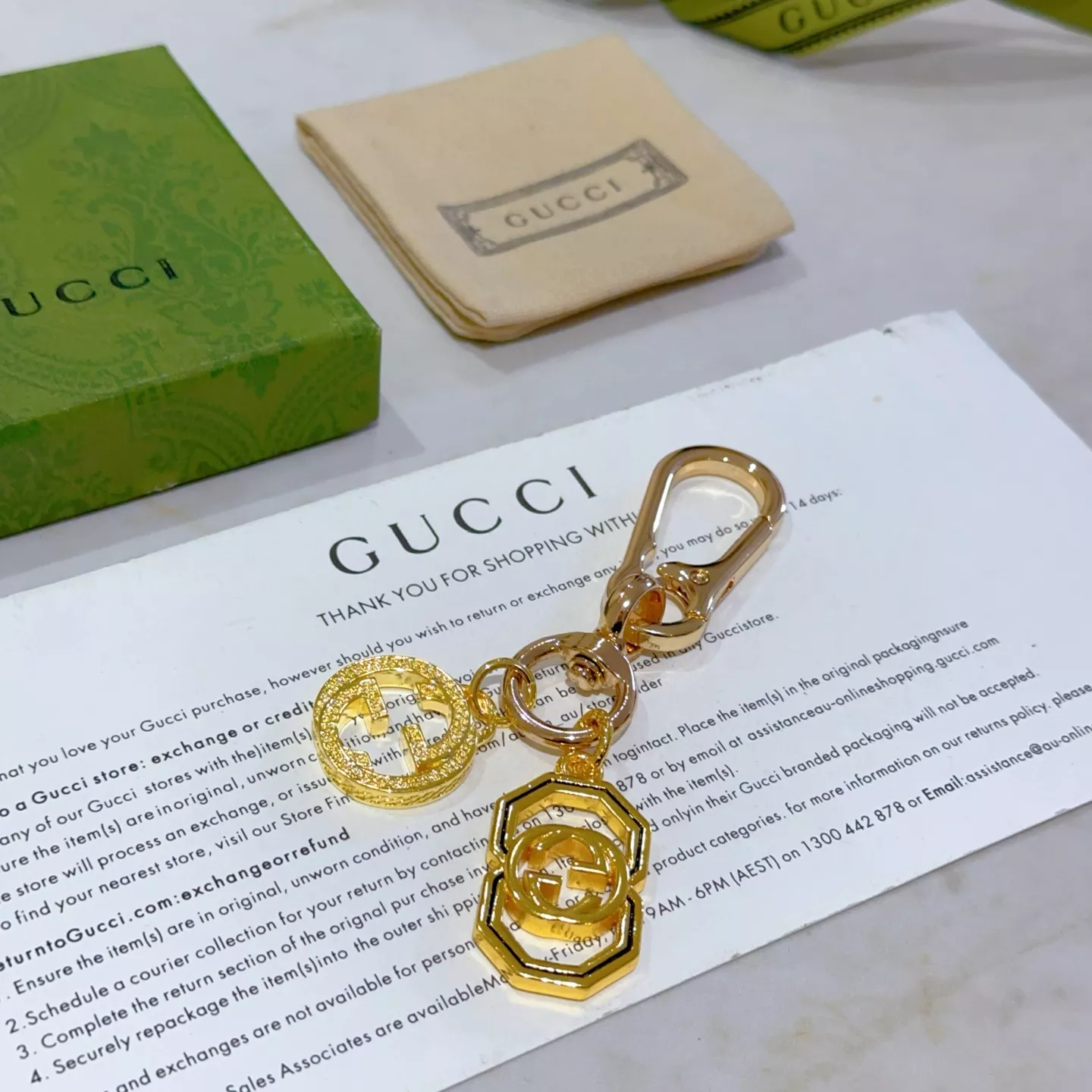 UrbanStyle 6637 Gucci Key Holder And Bag Buckle