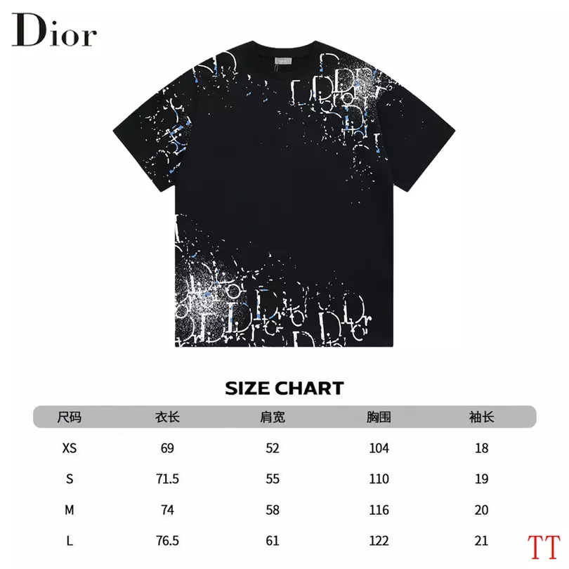 UrbanStyle 6653 Christian Dior T-Shirts Short Sleeved For Unisex