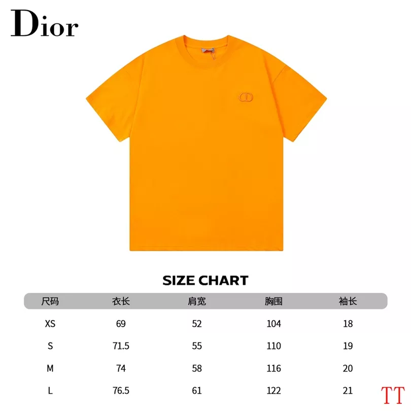 UrbanStyle 6682 Christian Dior T-Shirts Short Sleeved For Unisex