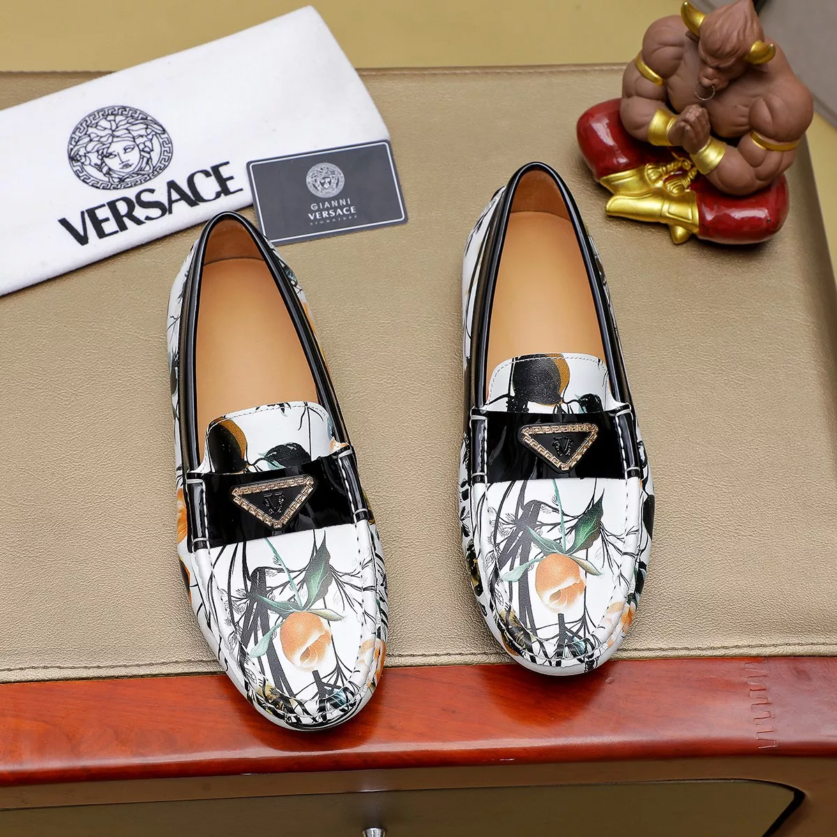 UrbanStyle 6704 Versace Leather Shoes For Men