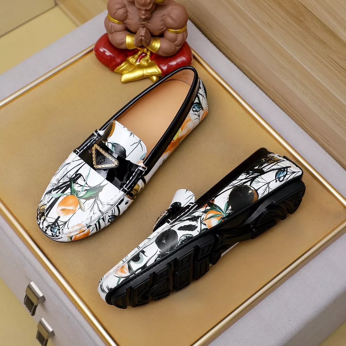 UrbanStyle 6704 Versace Leather Shoes For Men