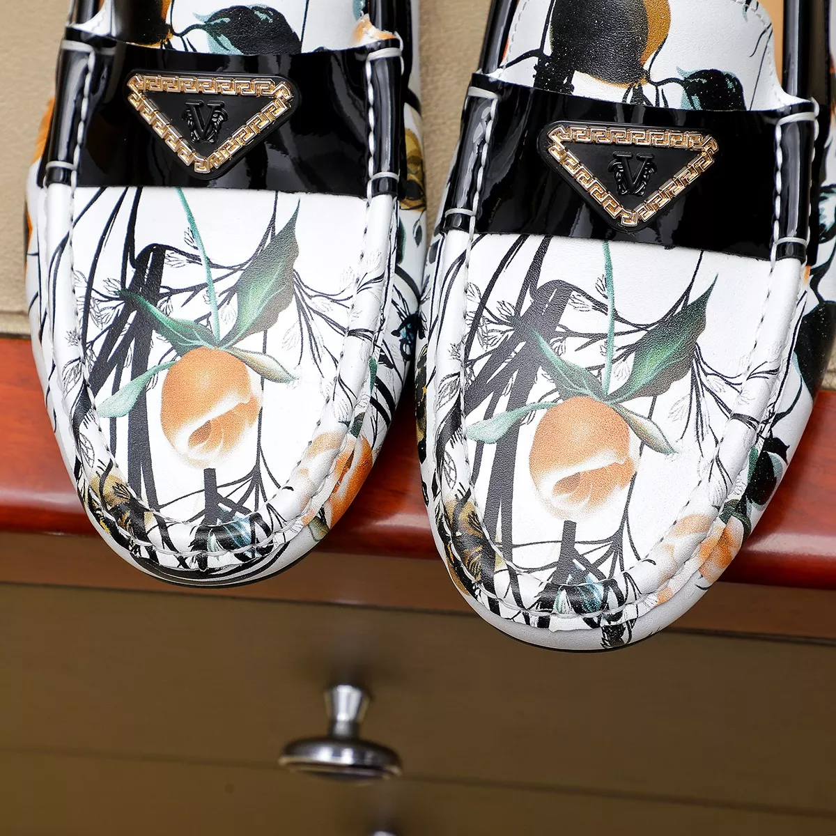 UrbanStyle 6704 Versace Leather Shoes For Men