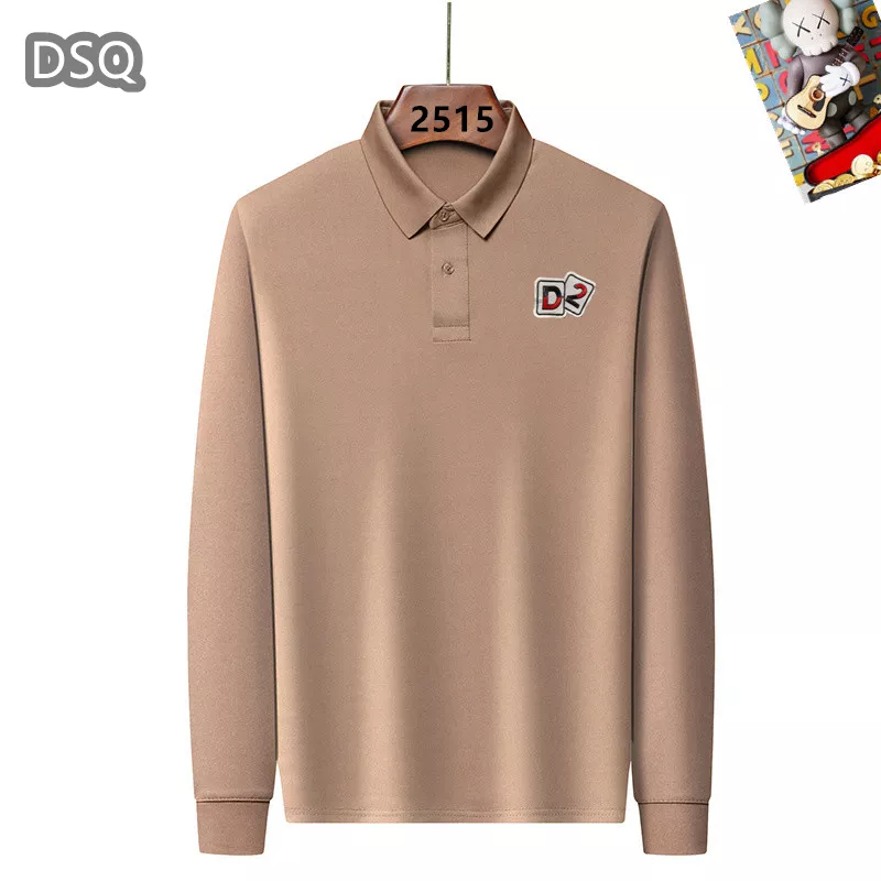 UrbanStyle 6859 Dsquared T-Shirts Long Sleeved For Men