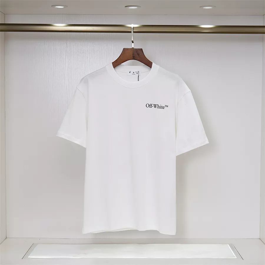 UrbanStyle 7036 Off-White T-Shirts Short Sleeved For Unisex