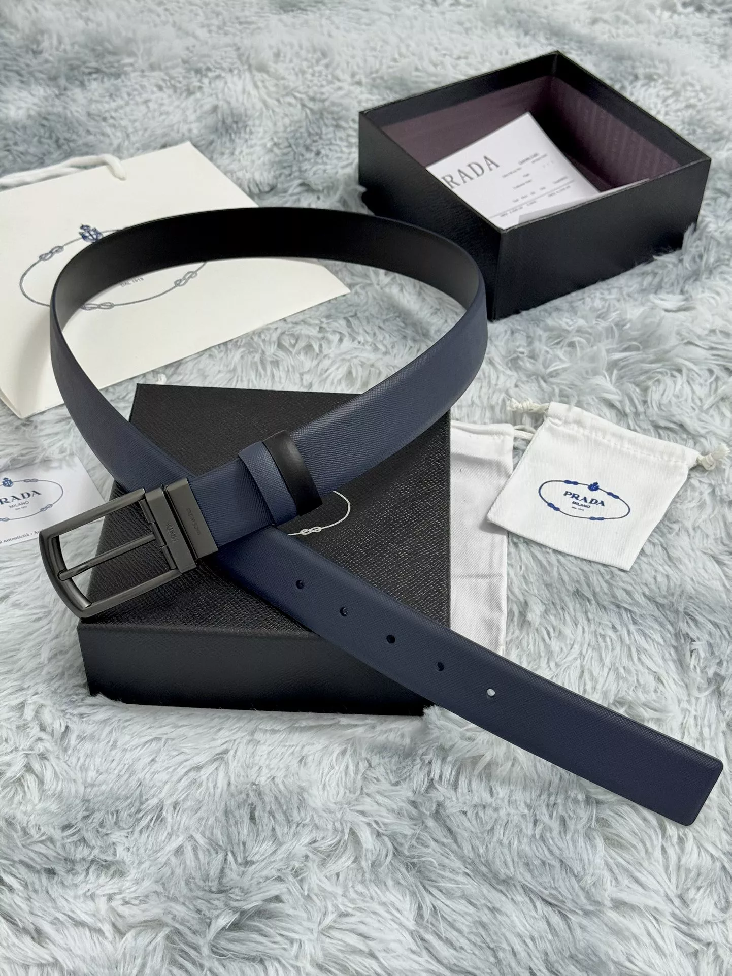 UrbanStyle 7741 Prada AAA Quality Belts In 3.5cm For Men