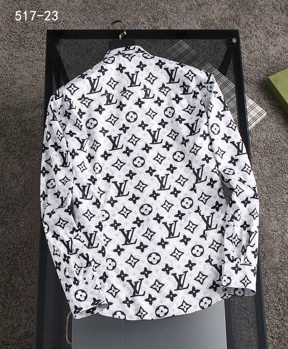 UrbanStyle 9276 Louis Vuitton LV Shirts Long Sleeved For Men