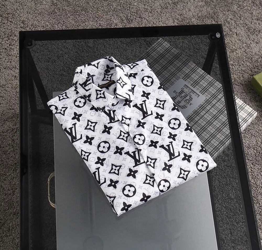 UrbanStyle 9276 Louis Vuitton LV Shirts Long Sleeved For Men