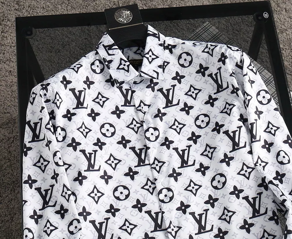 UrbanStyle 9276 Louis Vuitton LV Shirts Long Sleeved For Men