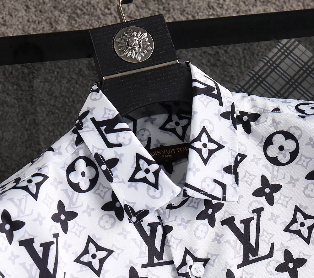 UrbanStyle 9276 Louis Vuitton LV Shirts Long Sleeved For Men