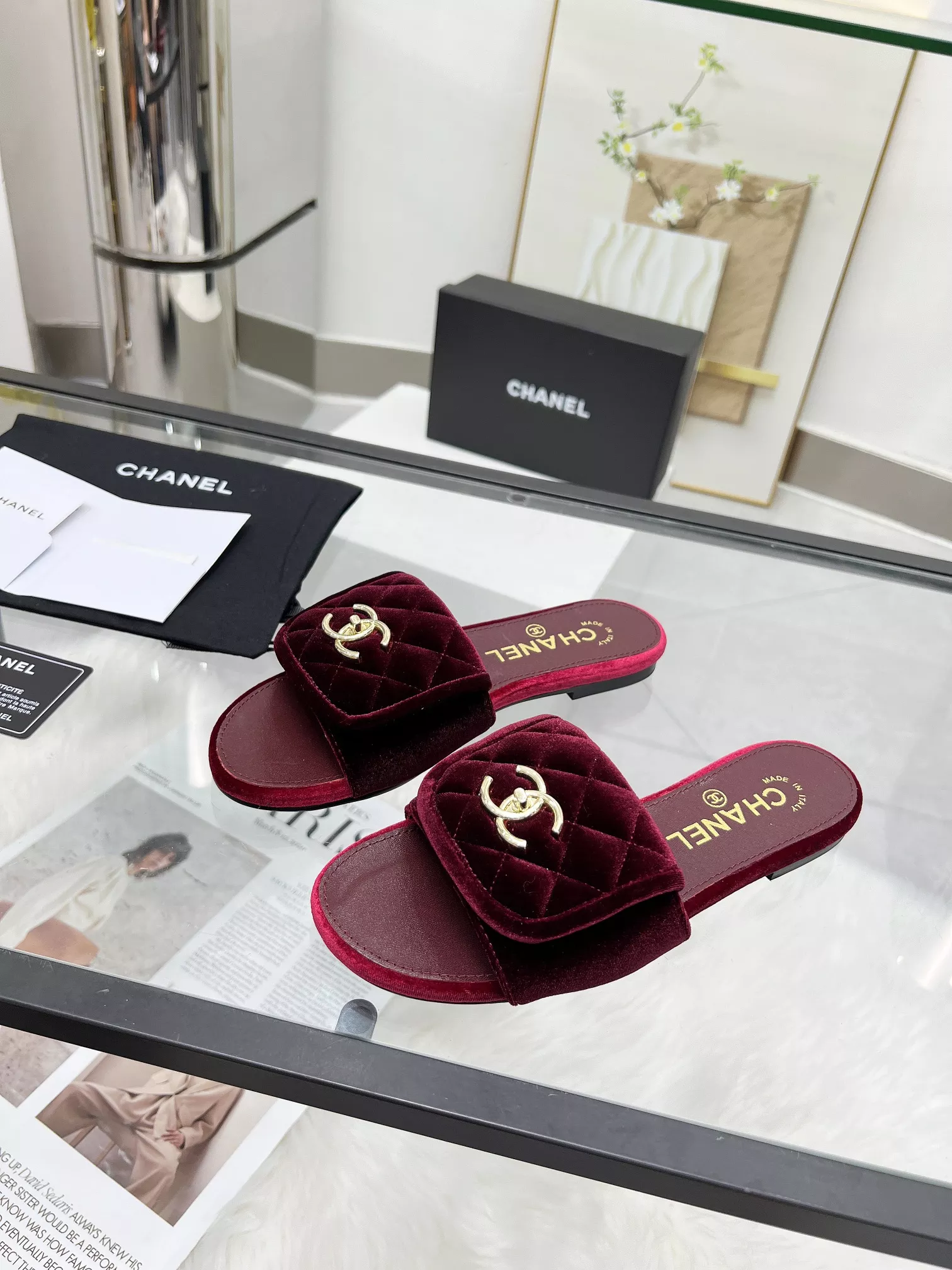 UrbanStyle 9683 Chanel Slippers For Women