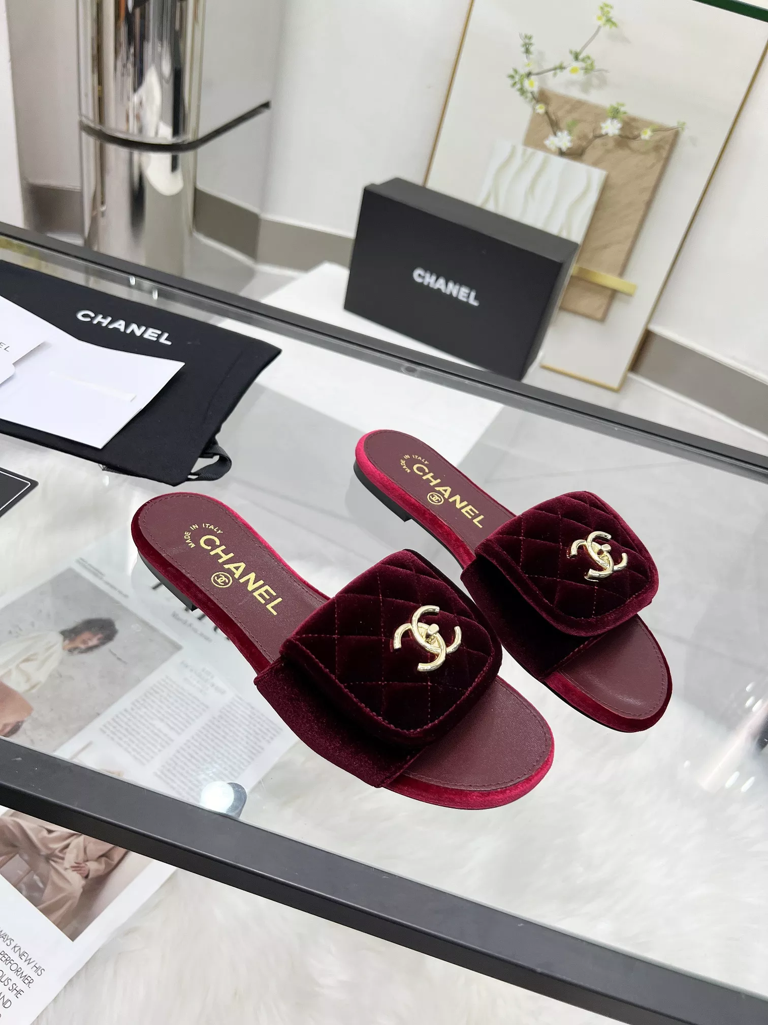 UrbanStyle 9683 Chanel Slippers For Women