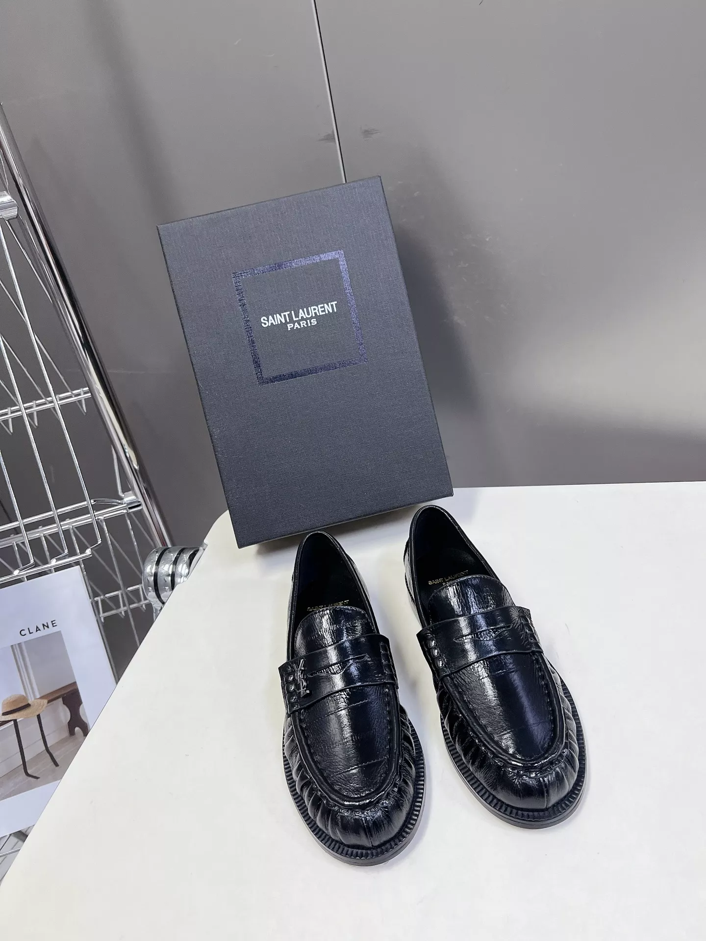 UrbanStyle 9866 Yves Saint Laurent YSL Leather Shoes For Women