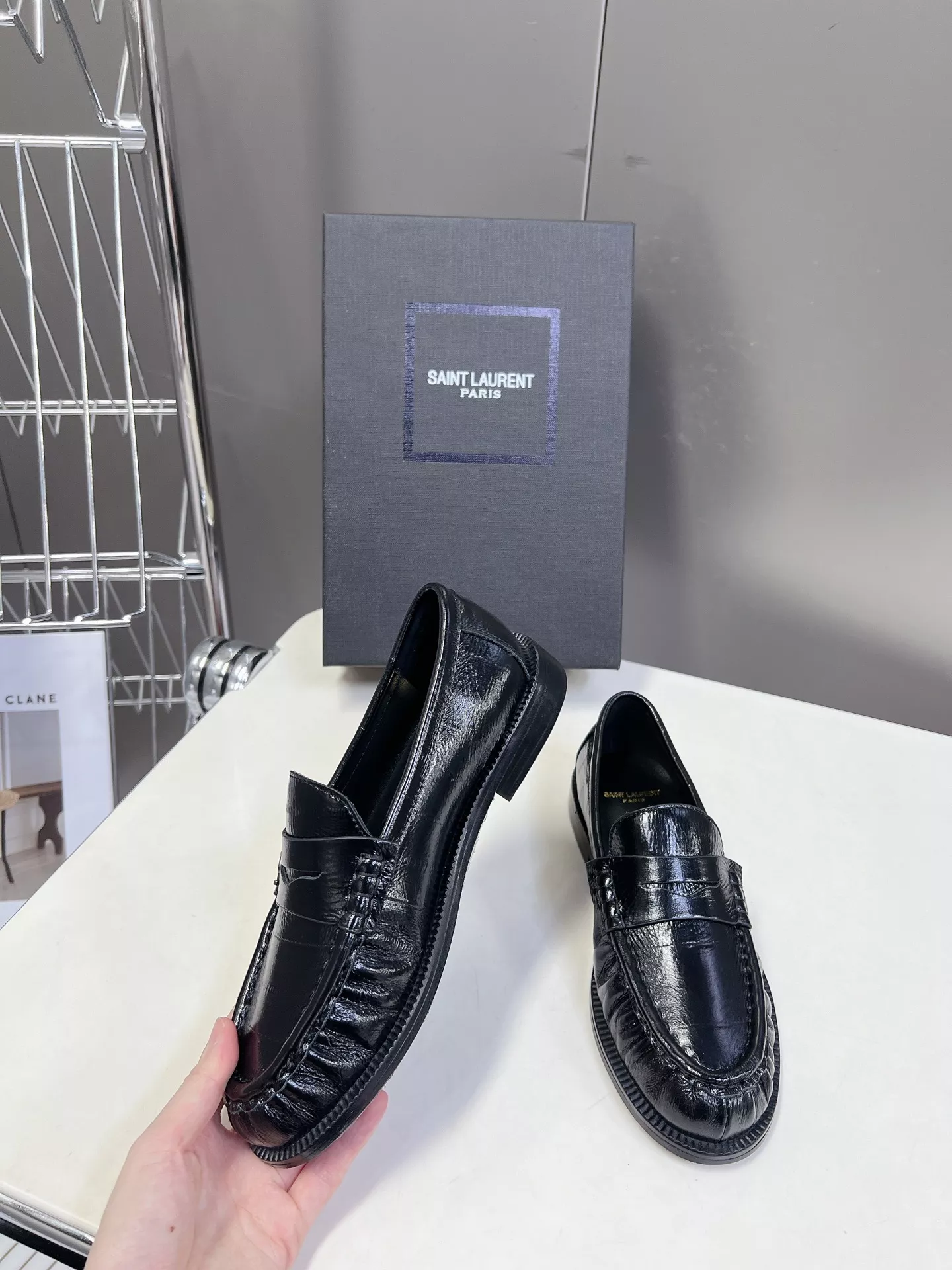 UrbanStyle 9866 Yves Saint Laurent YSL Leather Shoes For Women