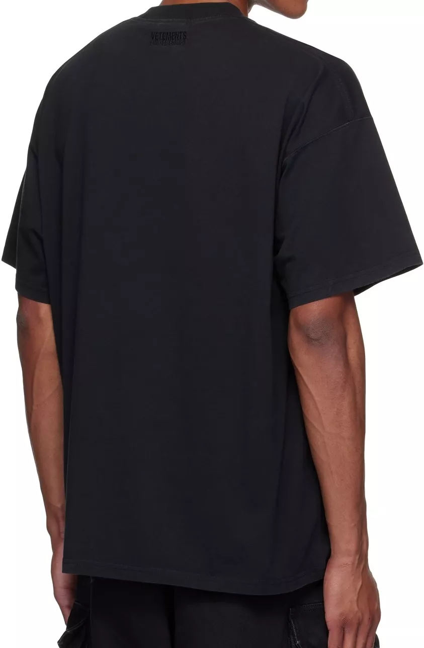 VETEMENTS T-Shirts Short Sleeved For Unisex EasyMatch 9357