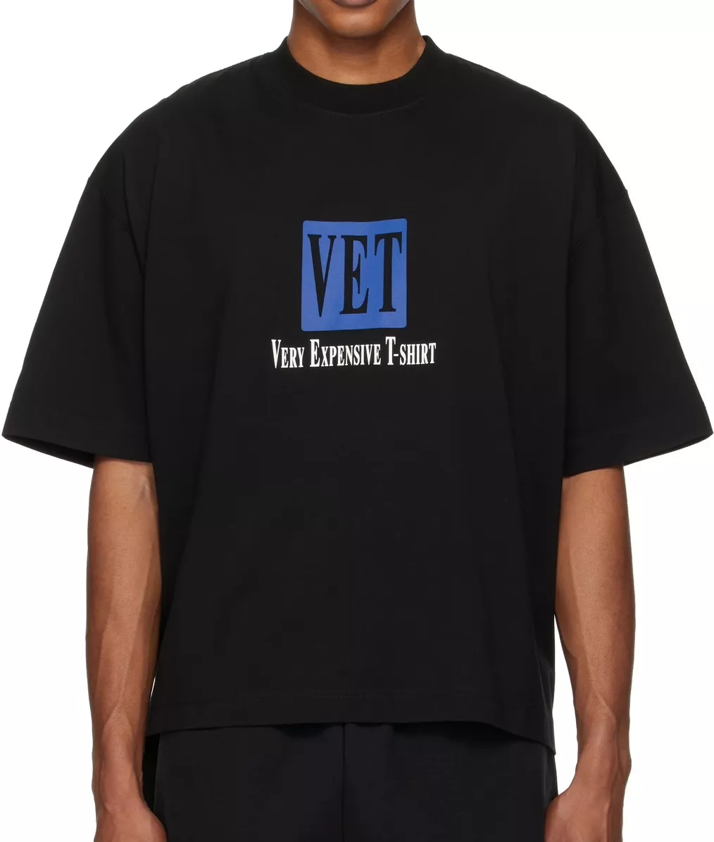 VETEMENTS T-Shirts Short Sleeved For Unisex Soft 4091