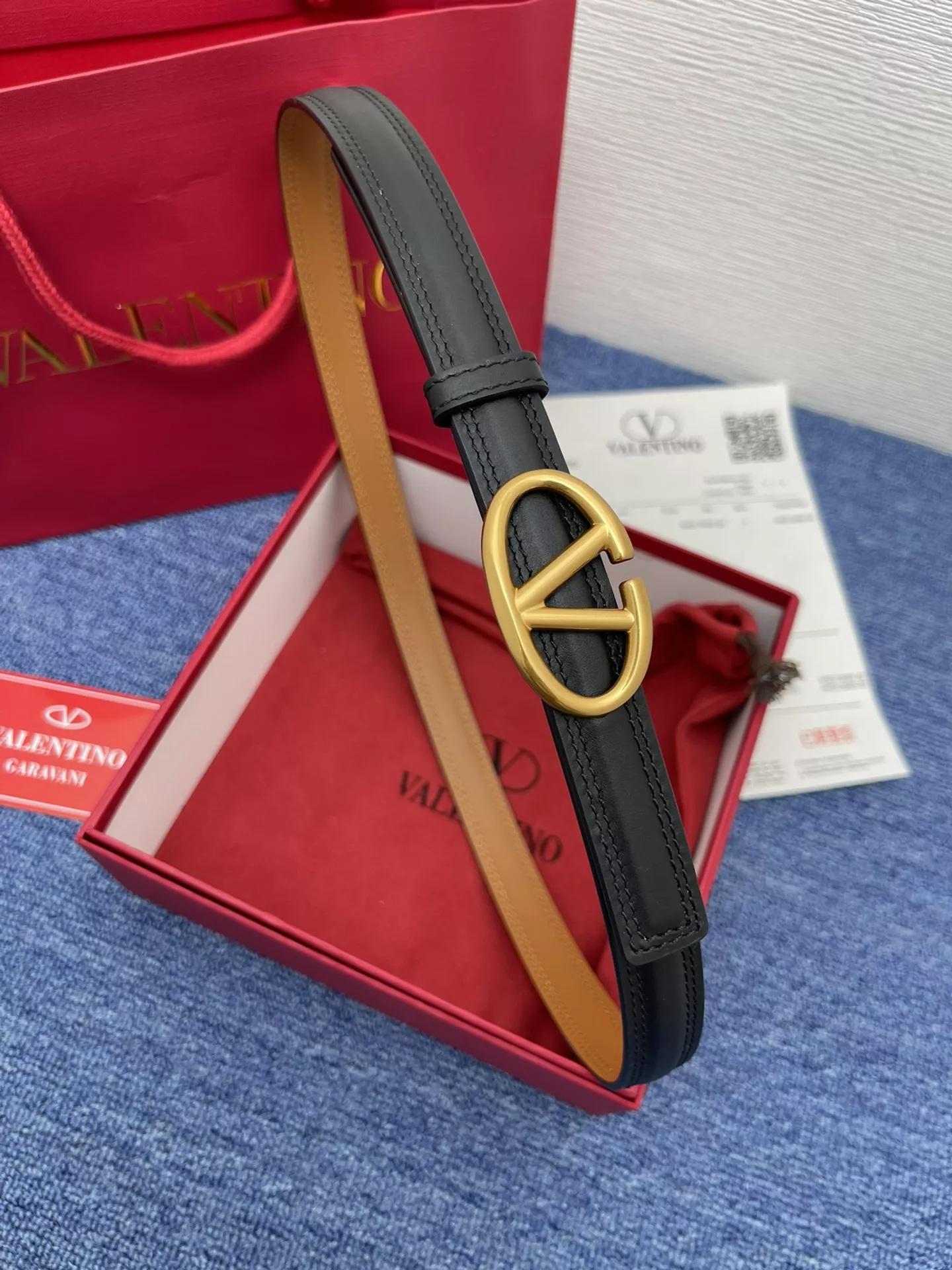 Valentino AAA Quality Belts In 2.0cm For Women Modern 4110