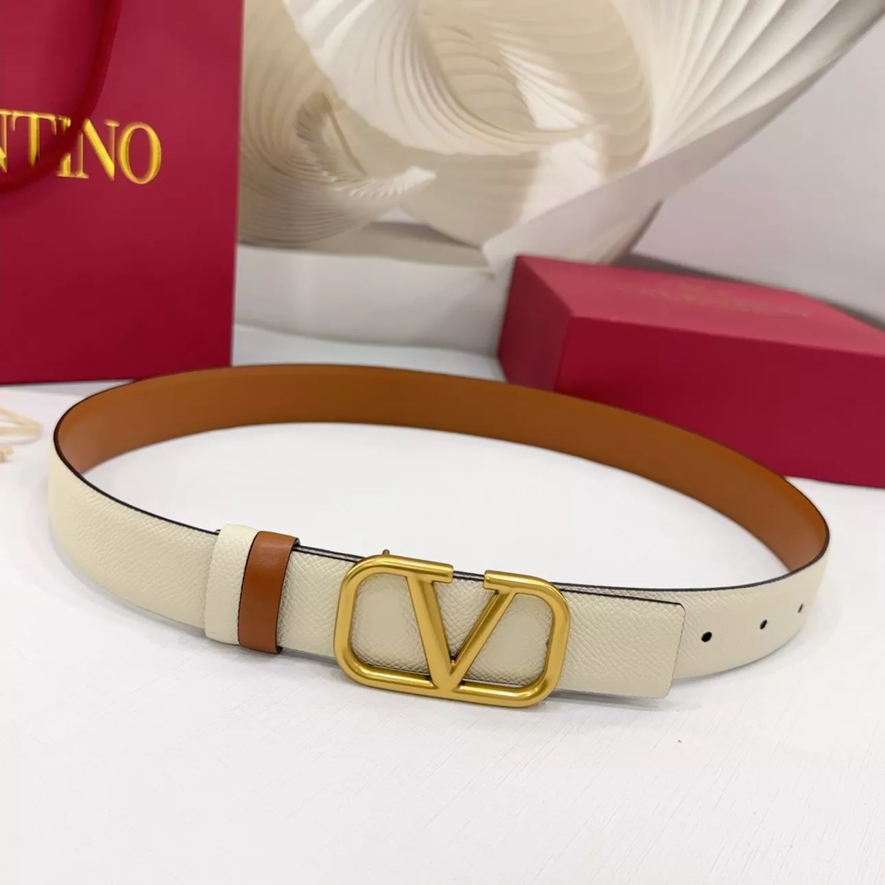 Valentino AAA Quality Belts In 3.0cm For Women Bold 1837