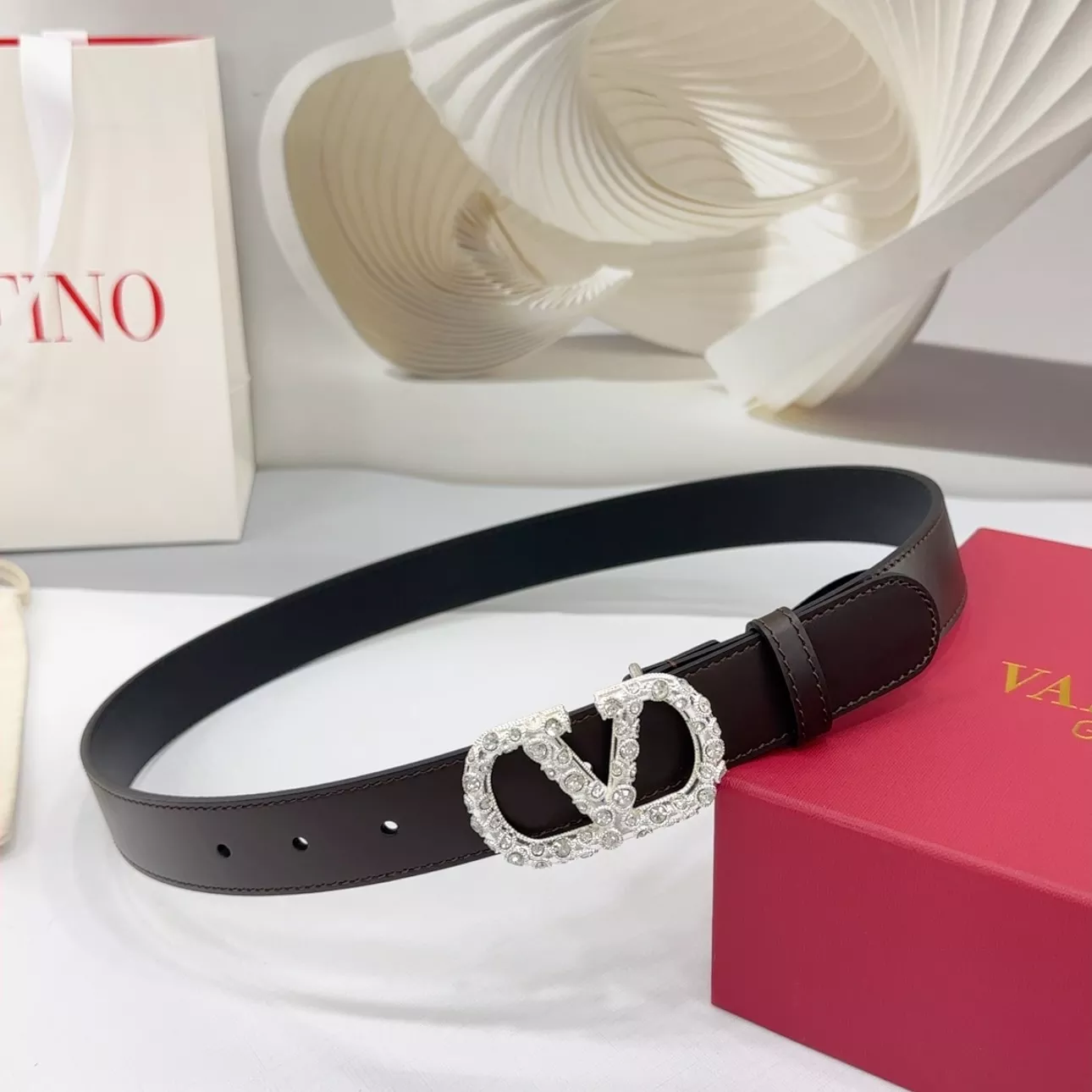Valentino AAA Quality Belts In 3.0cm For Women Bold 6162