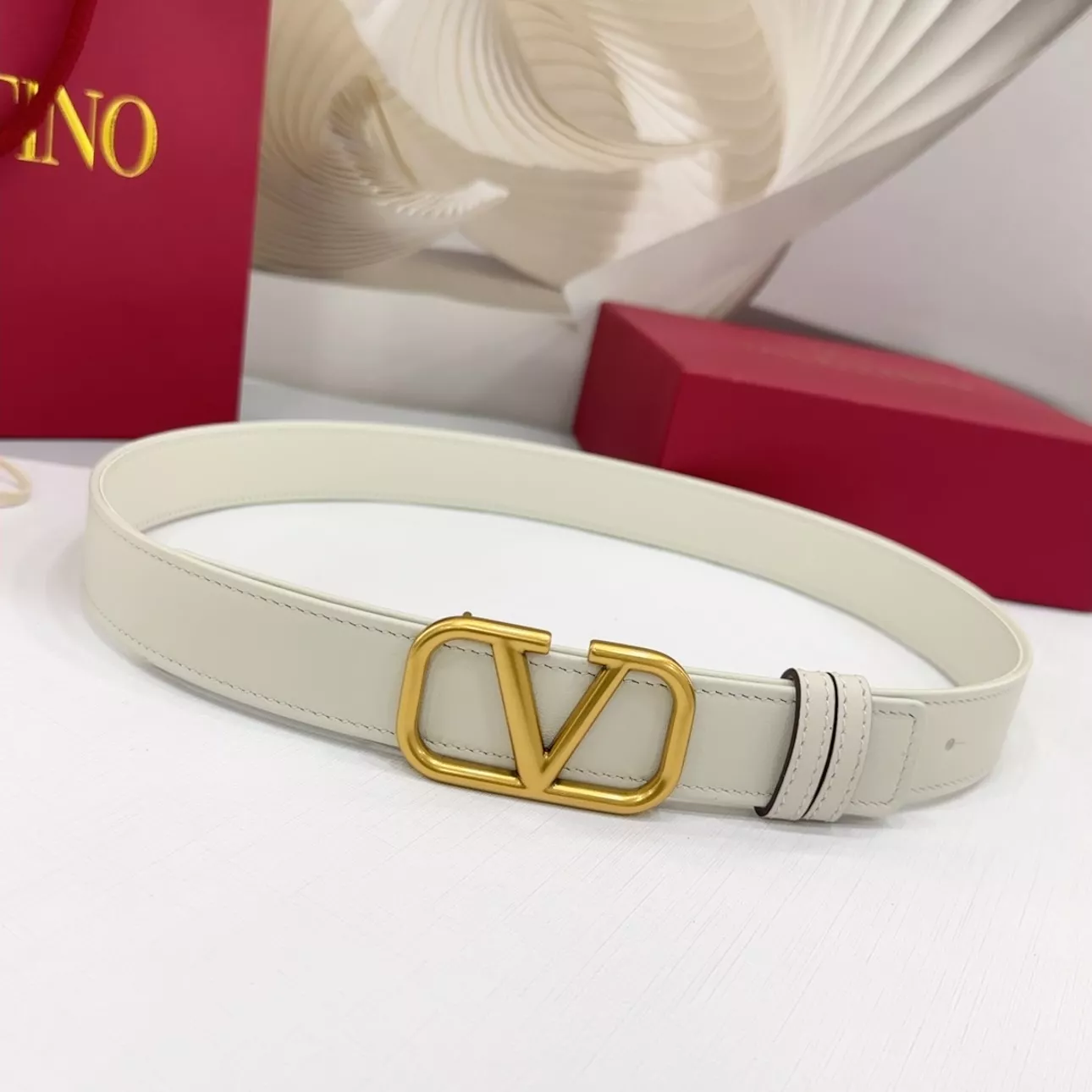Valentino AAA Quality Belts In 3.0cm For Women Cozy 5742